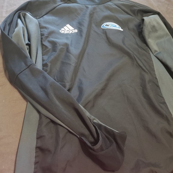 Adidas Long Sleeve Undershirt Climawarm Face Cover Size Large 100% Polyester - Picture 3 of 4